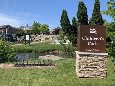 Childrens Park entrance